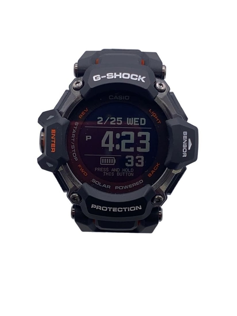 Casio G Shock GBD H2000 1AJR black rubber wristwatch