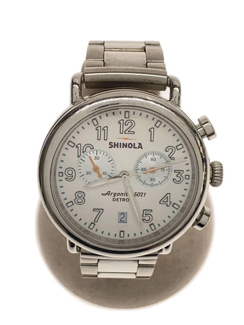 SHINOLA DETROIT Men's Quartz Watch with Spare Strap: SHINOLA DETROIT Men's Quartz Watch with Spare Strap This SHINOLA DETROIT Quartz Men's Watch is a stylish and functional timepiece, perfect for everyday wear. The watch features a sleek stainless steel