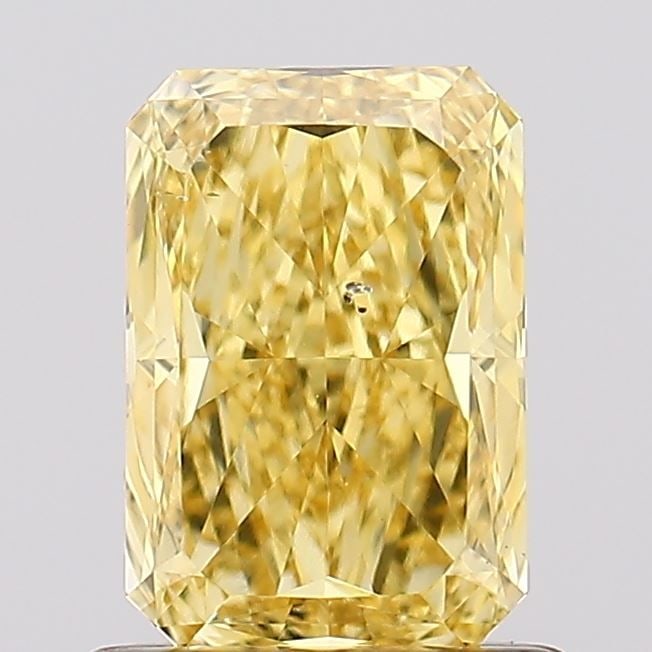 Loose Diamond - RADIANT 1.01ct Fancy Vivid Yellow VS2