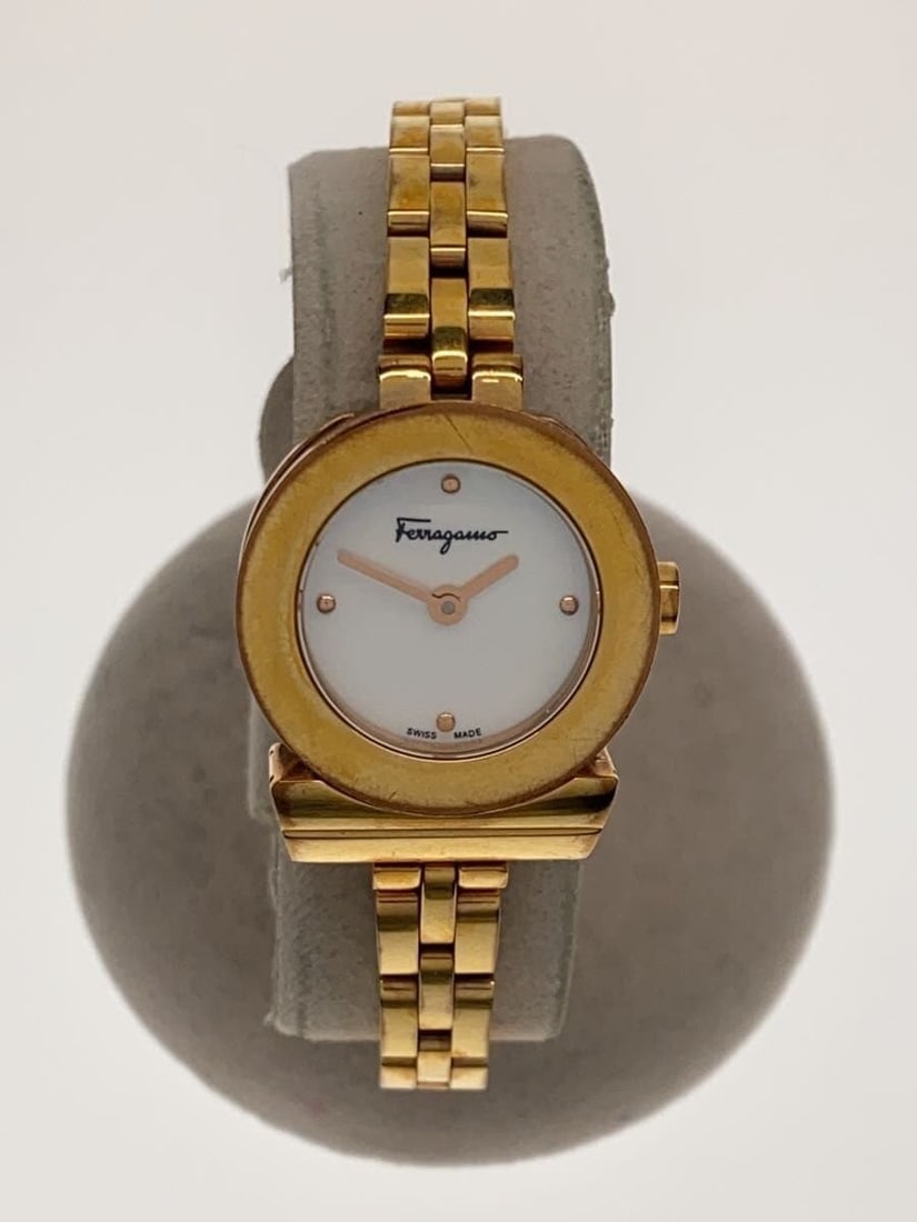 Salvatore Ferragamo Swiss Stainless Steel Quartz Wristwatch