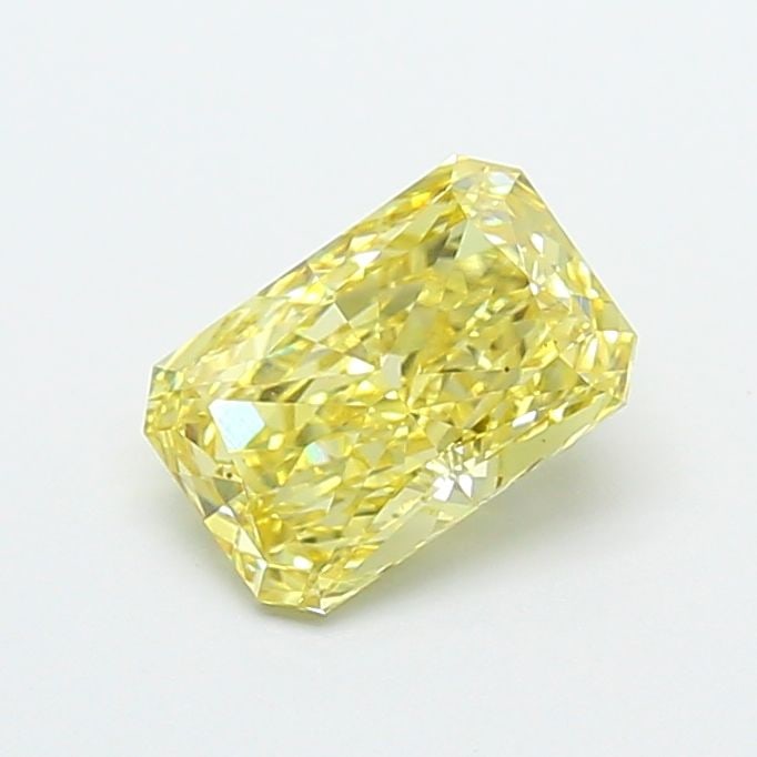 Loose Diamond - RADIANT 1.48ct Fancy Intense Yellow VS1