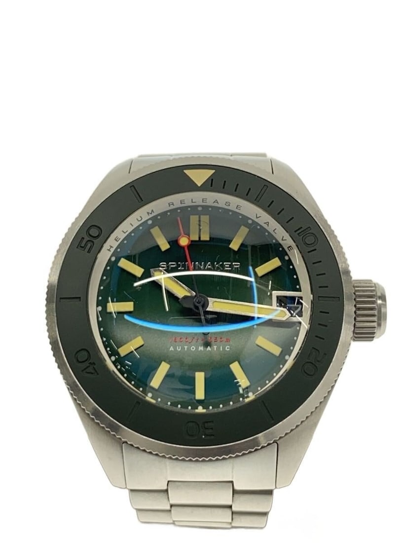 Spinnaker Piccard Green Stainless Steel Wristwatch