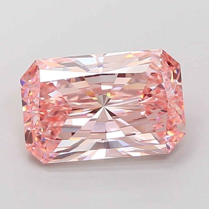 Loose Diamond - RADIANT 4.51ct Fancy Intense Pink VS1