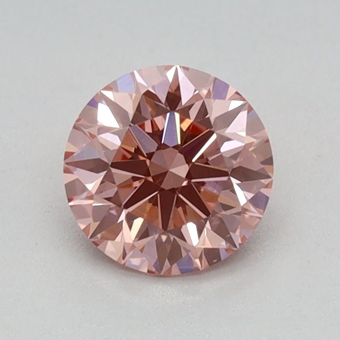 Ideal Loose Diamond - ROUND 0.5ct Fancy Vivid Pink VS1