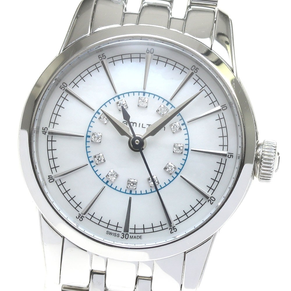 Hamilton Railroad Quartz Women's Stainless Steel Watch H403110