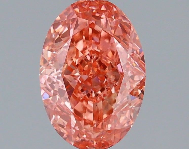 Loose Diamond - OVAL 1.58ct Fancy Vivid Pink VS2