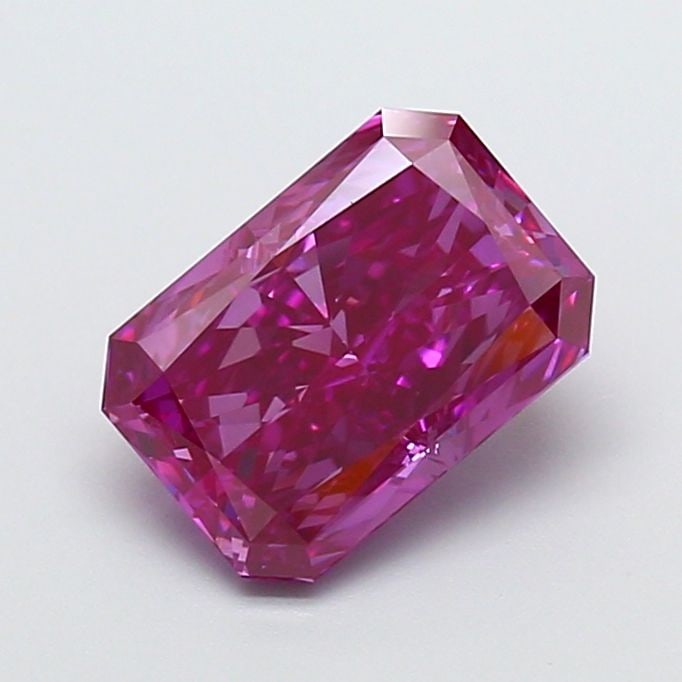 Loose Diamond - RADIANT 2.35ct Fancy Vivid Pink VS1