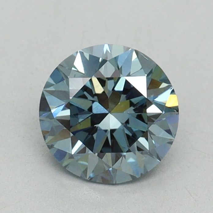 Loose Diamond - ROUND 0.9ct Fancy Intense Blue SI1