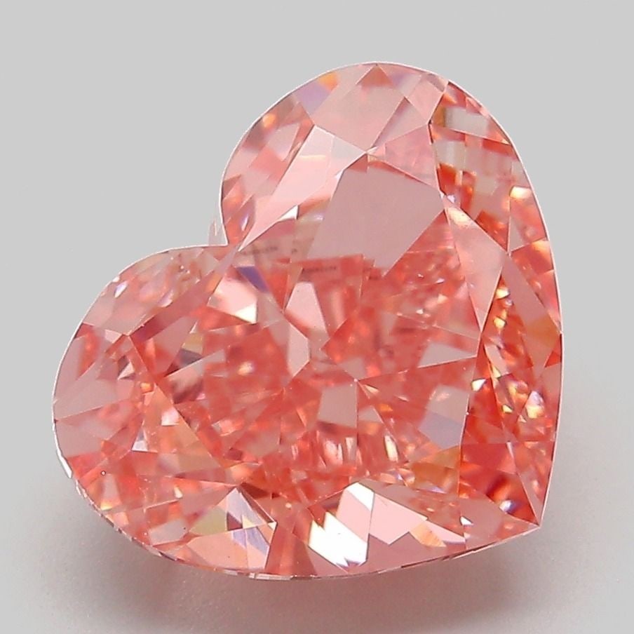 Loose Diamond - HEART 5.27ct Fancy Vivid Pink VS1
