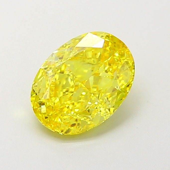 Loose Diamond - OVAL 1.84ct Fancy Vivid Yellow VVS2