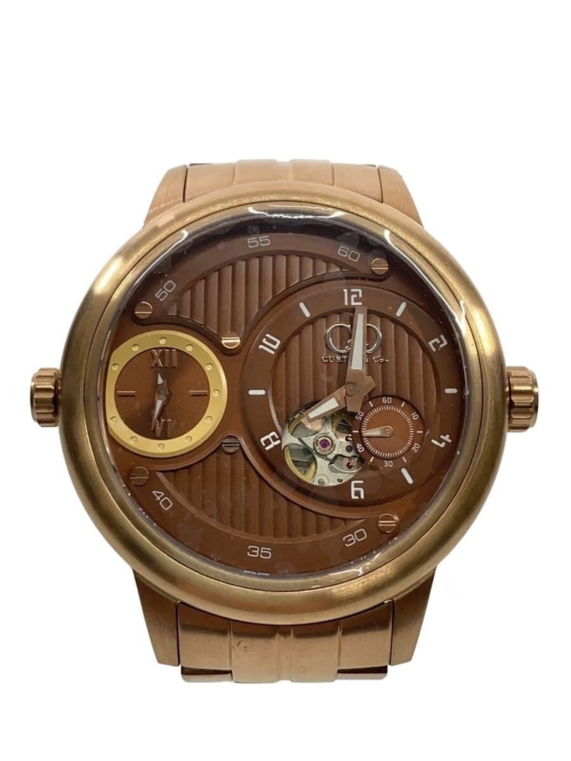 CURTIS Co Big Time Passport Camel Men's Wristwatch