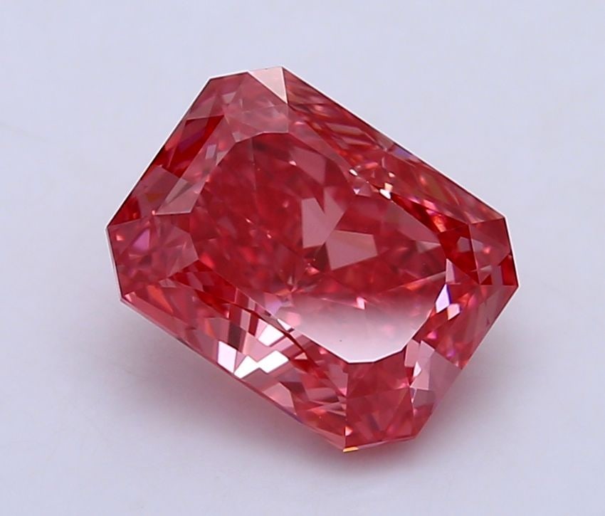 Loose Diamond - RADIANT 1.52ct Fancy Vivid Pink VS1