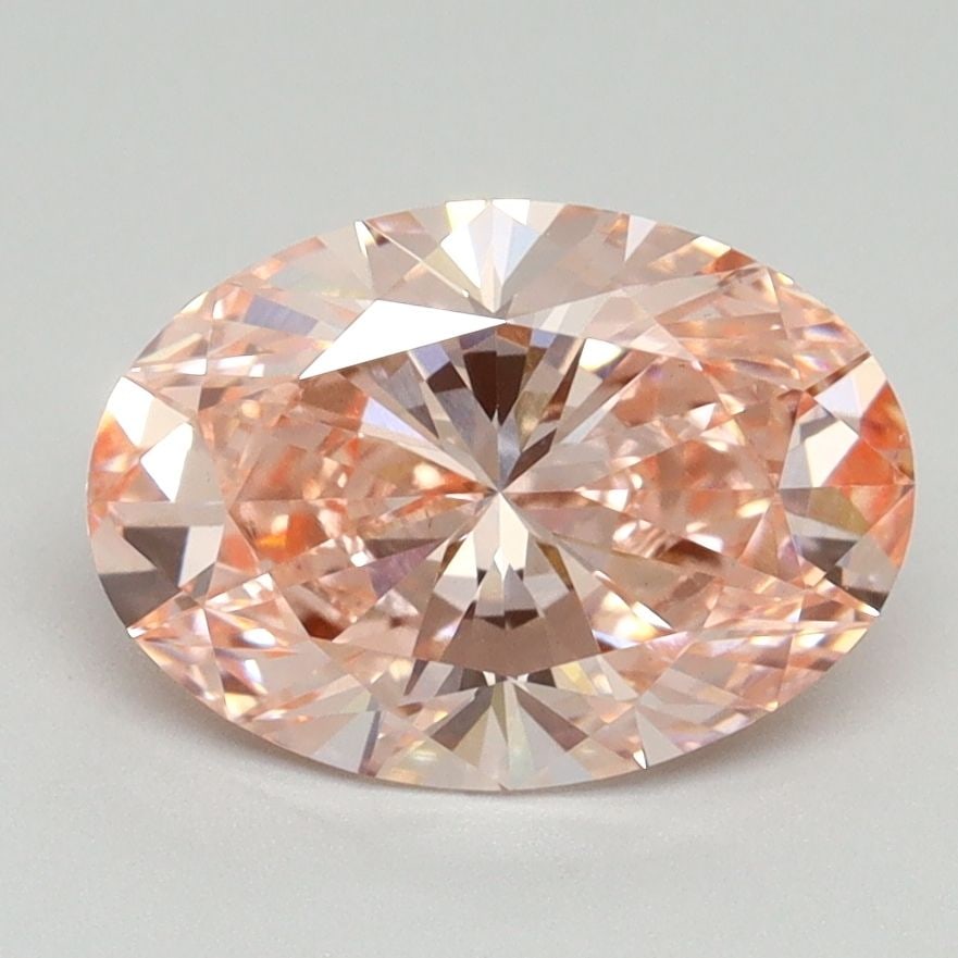 Loose Diamond - OVAL 2.04ct Fancy Vivid Pink VS1