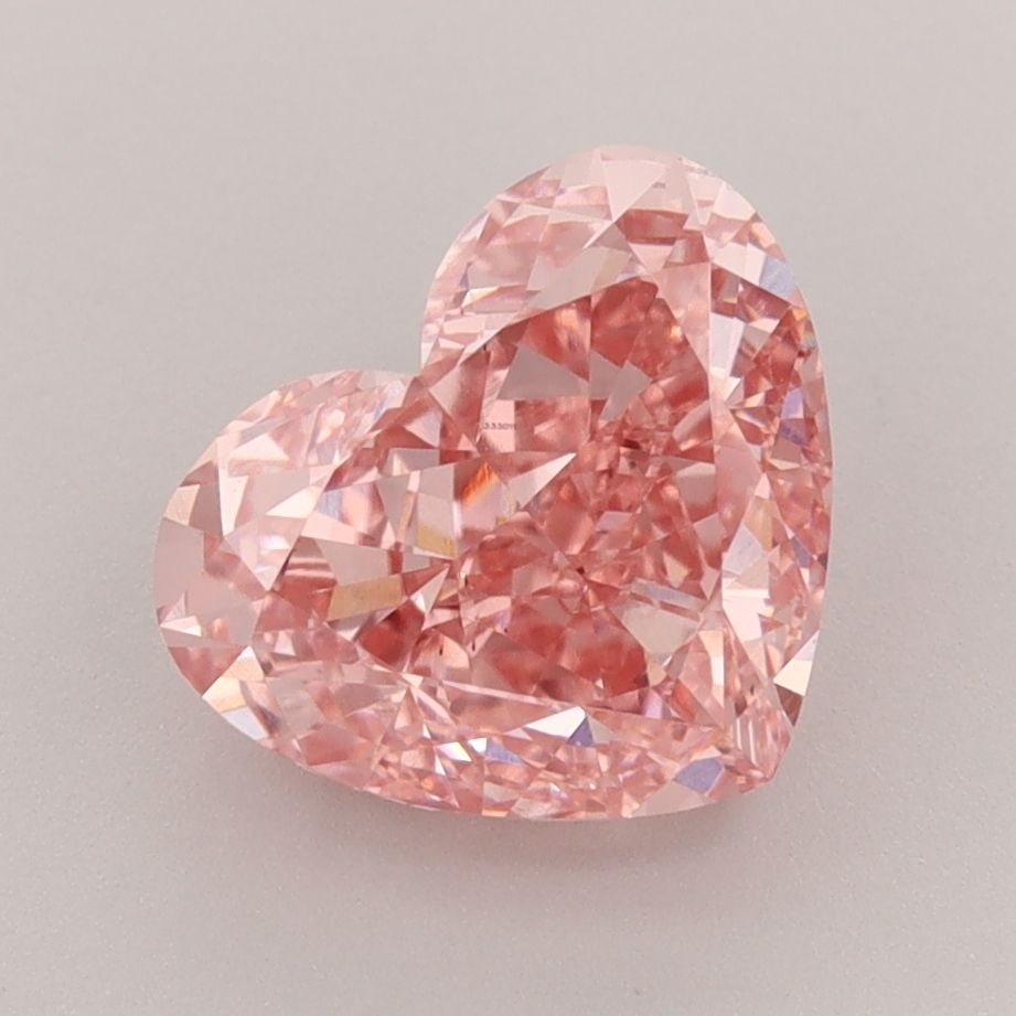 Loose Diamond - HEART 3.07ct Fancy Vivid Pink VS1: Loose Diamond - HEART 3.07ct Fancy Vivid Pink VS1 Source: This is a real non-mined Diamond that has been grown in a lab Shape: HEART Carats: 3.07 Color: Fancy Vivid Pink Certification: IGI Video: