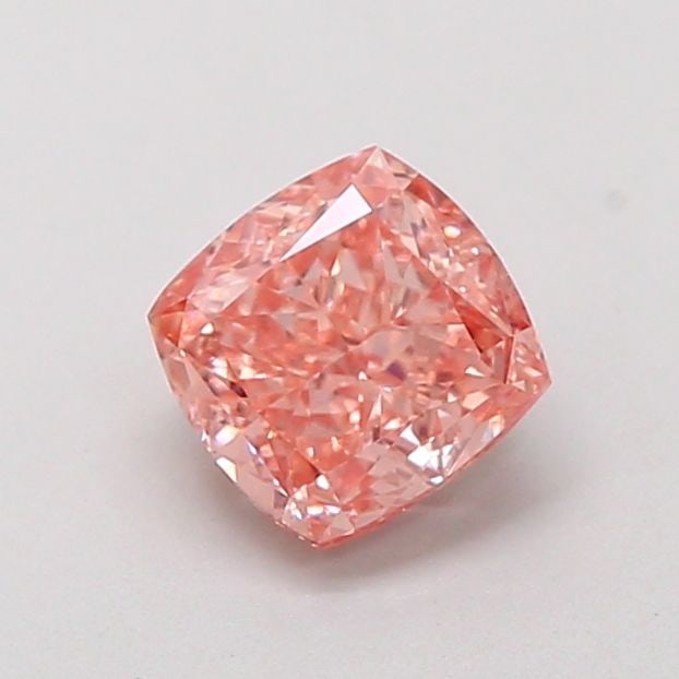 Loose Diamond - CUSHION MODIFIED 1.01ct Fancy Vivid Pink VVS2