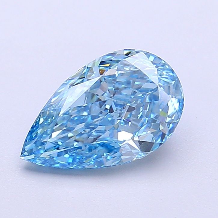 Loose Diamond - PEAR 1.6ct Fancy Vivid Blue VS1