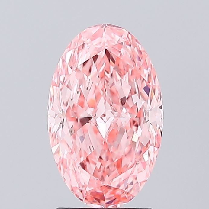Loose Diamond - OVAL 2.02ct Fancy Vivid Pink VS1