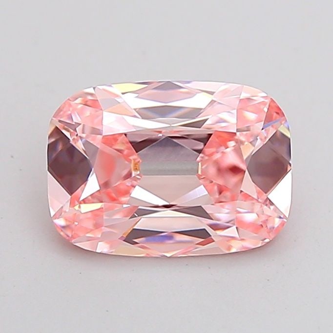 Loose Diamond - CUSHION BRILLIANT 1.87ct Fancy Intense Pink VS1