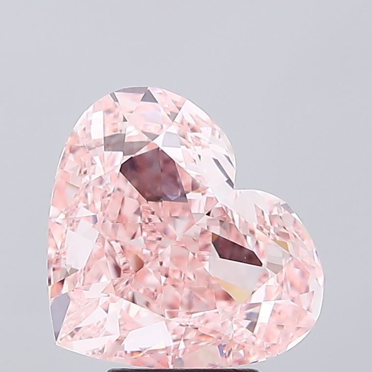 Loose Diamond - HEART 5.06ct Fancy Intense Pink VS1