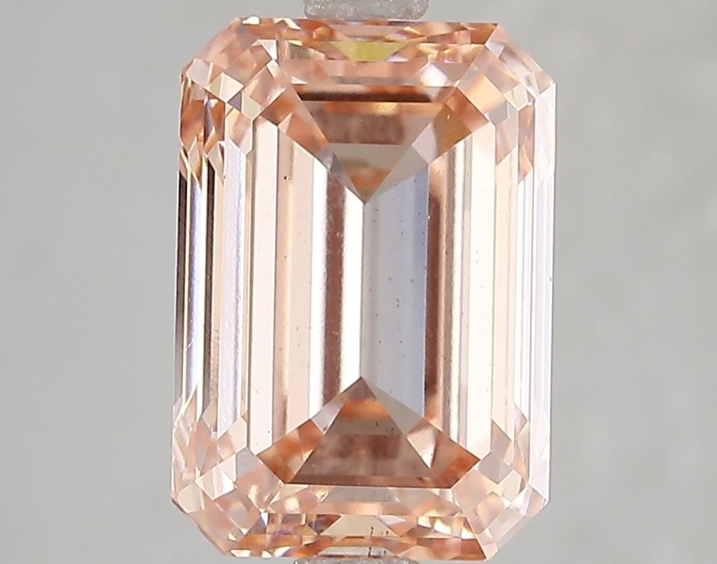 Loose Diamond - EMERALD 5.02ct Fancy Vivid Pink VS2