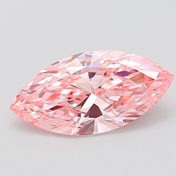 Loose Diamond - MARQUISE 2.51ct Fancy Vivid Pink VVS2