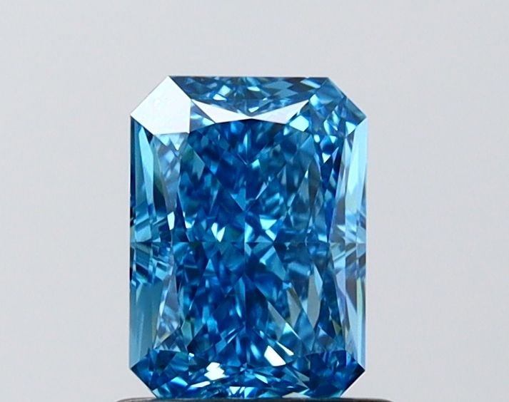 Loose Diamond - RADIANT 1.07ct Fancy Vivid Blue VVS1