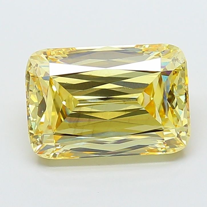 Loose Diamond - RADIANT 6.0ct Fancy Intense Yellow VS2