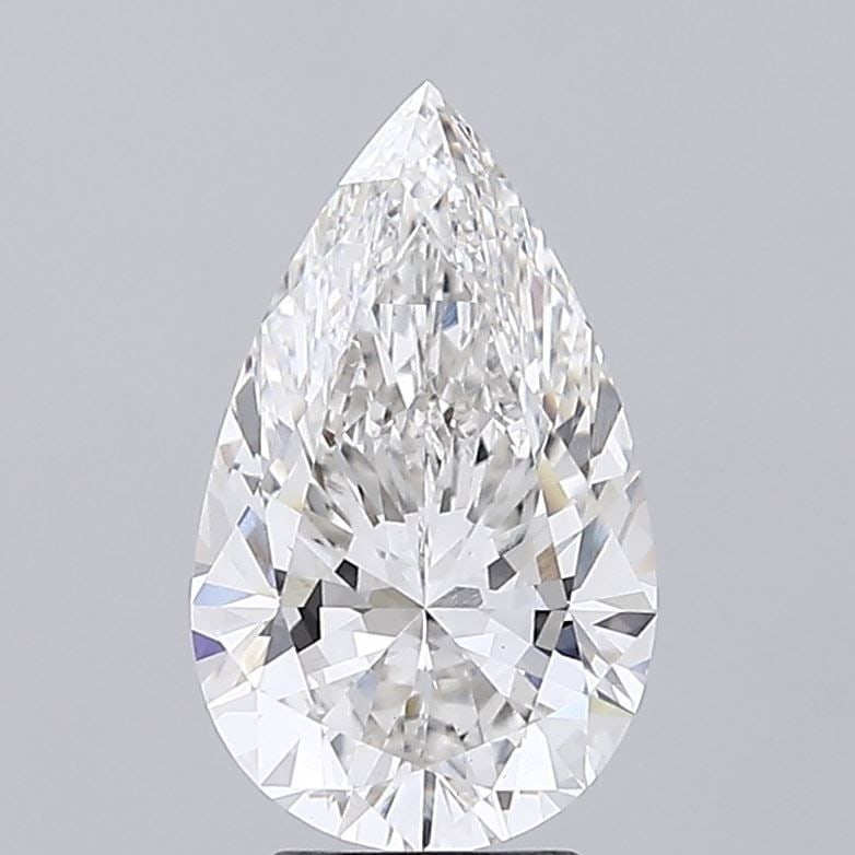 Loose Diamond - PEAR 3.54ct G VS1
