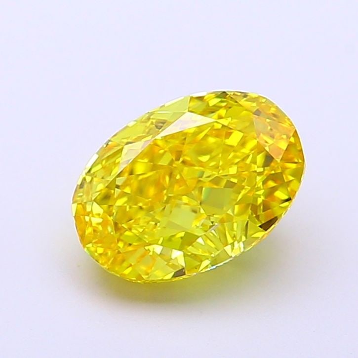 Loose Diamond - OVAL 1.76ct Fancy Vivid Yellow VS1