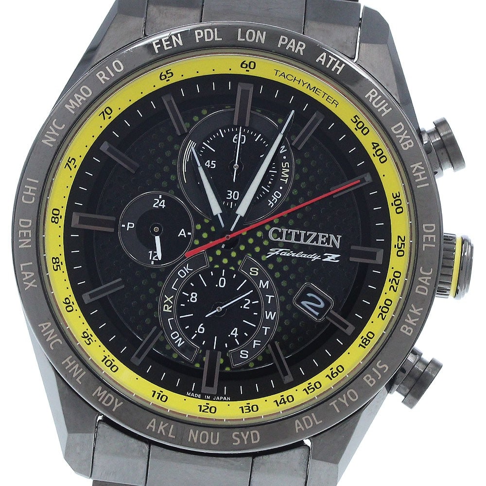 Citizen Attesa ACT Line Nissan 1700-Piece Limited Edition Titanium Watch: Citizen Attesa ACT Line Nissan 1700-Piece Limited Edition Titanium Watch This is a pre-owned CITIZEN Attesa ACTLine Nissan Limited Edition wristwatch, one of only 1,700 produced worldwide. Designed fo