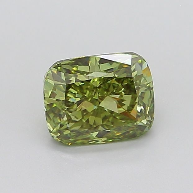 Loose Diamond - CUSHION MODIFIED 1.91ct Fancy Vivid Green VS1: Loose Diamond - CUSHION MODIFIED 1.91ct Fancy Vivid Green VS1 Source: This is a real non-mined Diamond that has been grown in a lab Shape: CUSHION MODIFIED Carats: 1.91 Color: Fancy Vivid Green Certif