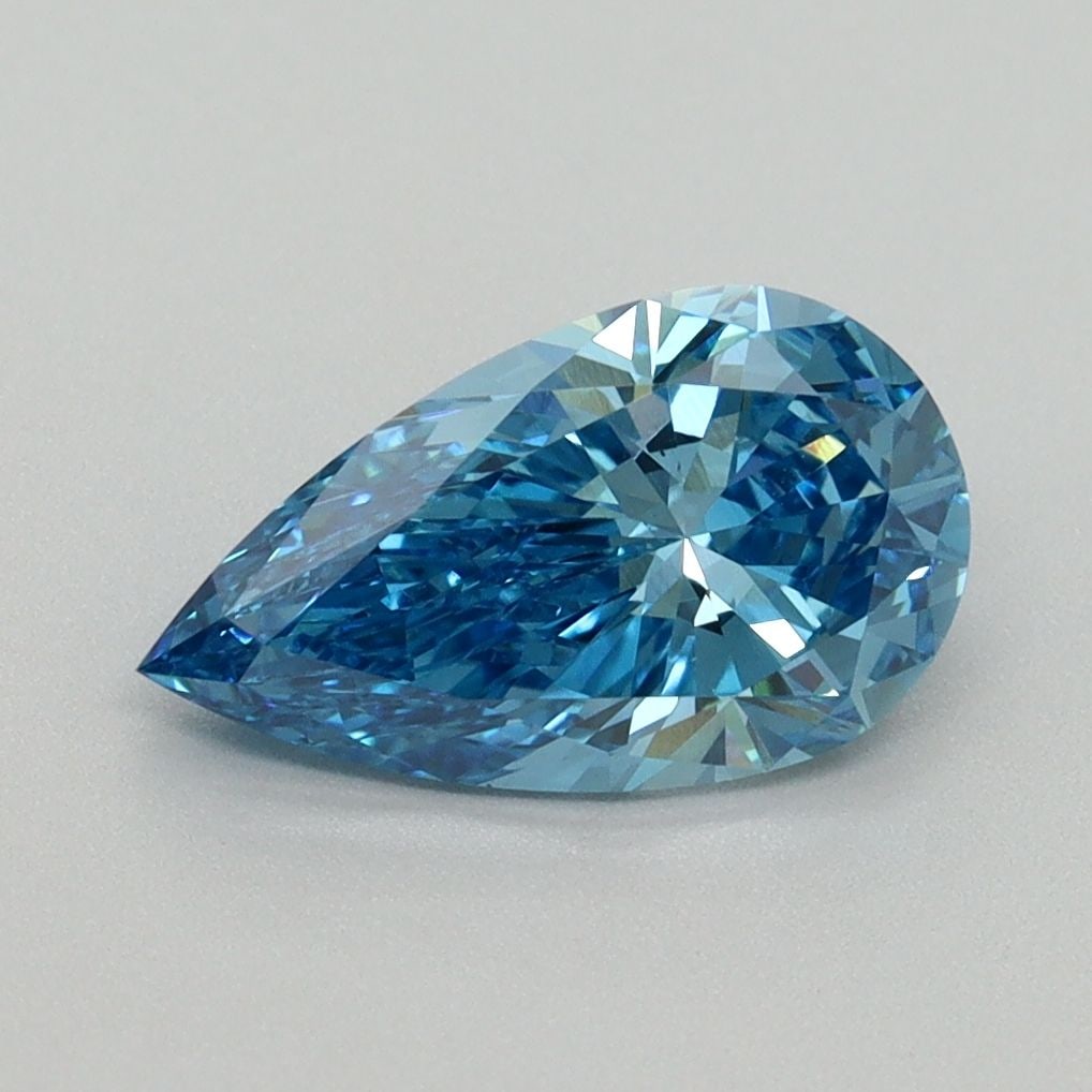 Loose Diamond - PEAR 1.51ct Fancy Vivid Blue VS1