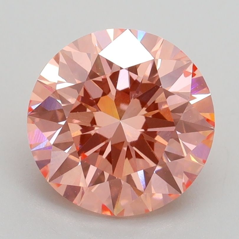 Loose Diamond - ROUND 2.31ct Fancy Vivid Pink VS2