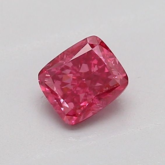 Loose Diamond - CUSHION MODIFIED 0.27ct Fancy Vivid Pink VS2: Loose Diamond - CUSHION MODIFIED 0.27ct Fancy Vivid Pink VS2 Source: This is a real non-mined Diamond that has been grown in a lab Shape: CUSHION MODIFIED Carats: 0.27 Color: Fancy Vivid Pink Certific