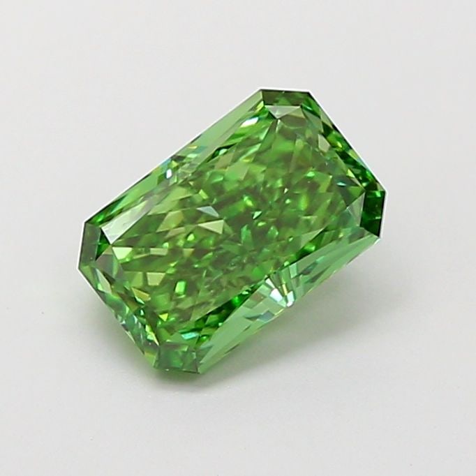 Loose Diamond - CUSHION MODIFIED 2.5ct Fancy Vivid Green VVS2: Loose Diamond - CUSHION MODIFIED 2.5ct Fancy Vivid Green VVS2 Source: This is a real non-mined Diamond that has been grown in a lab Shape: CUSHION MODIFIED Carats: 2.5 Color: Fancy Vivid Green Certifi