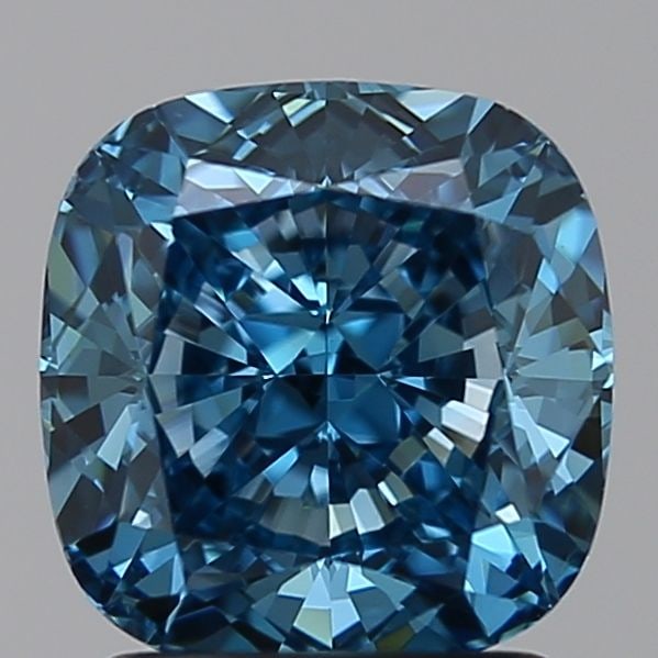 Loose Diamond - CUSHION BRILLIANT 2.08ct Blue VVS2