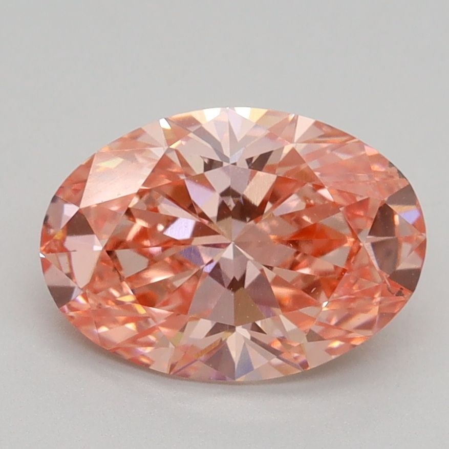Loose Diamond - OVAL 2.0ct Fancy Vivid Pink SI1