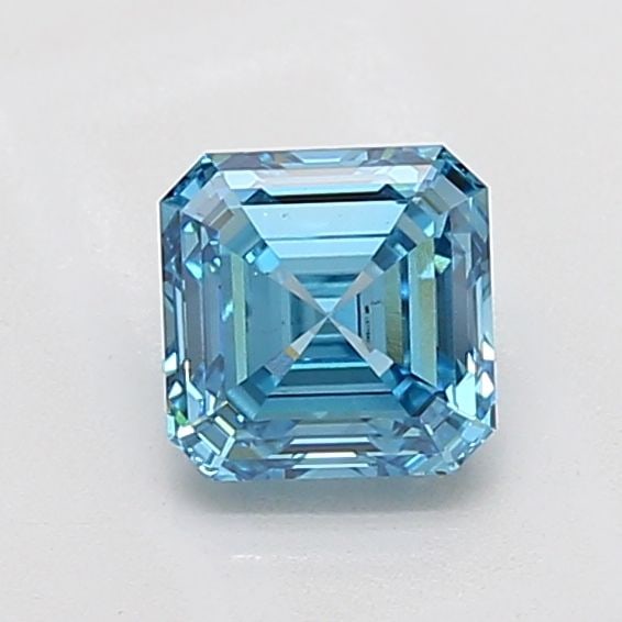 Loose Diamond - ASSCHER 1.5ct Fancy Vivid Blue VS2