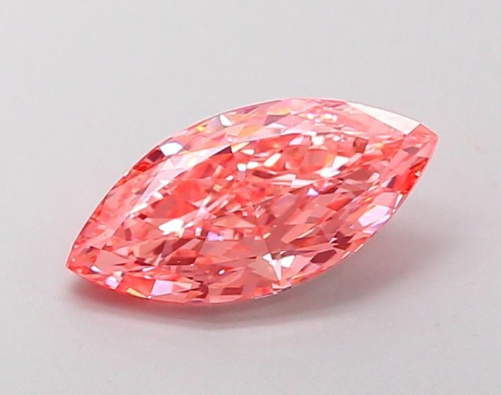 Loose Diamond - MARQUISE 1.41ct Fancy Vivid Pink VVS1