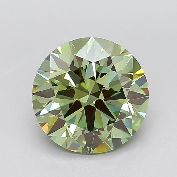 Loose Diamond - ROUND 4.99ct Fancy Vivid Green VS2: Loose Diamond - ROUND 4.99ct Fancy Vivid Green VS2 Source: This is a real non-mined Diamond that has been grown in a lab Shape: ROUND Carats: 4.99 Color: Fancy Vivid Green Certification: IGI The Diamo