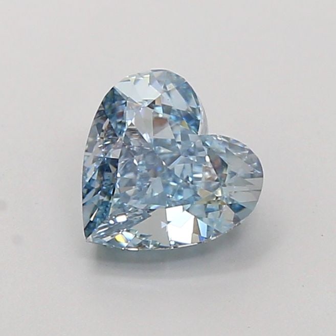 Loose Diamond - HEART 1.37ct Fancy Blue VVS2