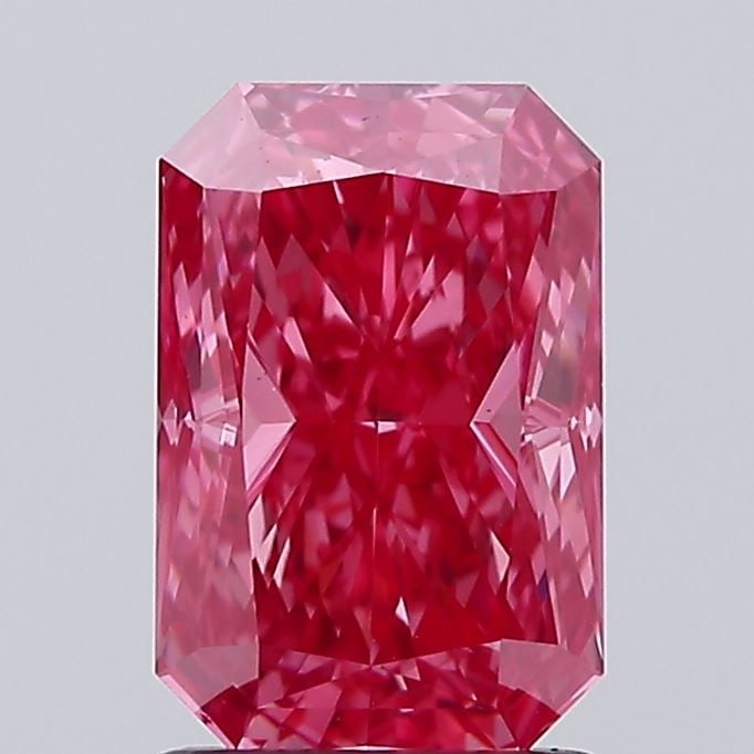 Loose Diamond - RADIANT 1.34ct Fancy Vivid Pink VS1