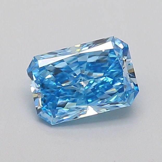 Loose Diamond - RADIANT 0.81ct Fancy Vivid Blue VS1