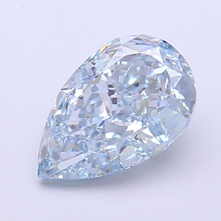 Loose Diamond - PEAR 2.53ct Fancy Intense Blue VVS2