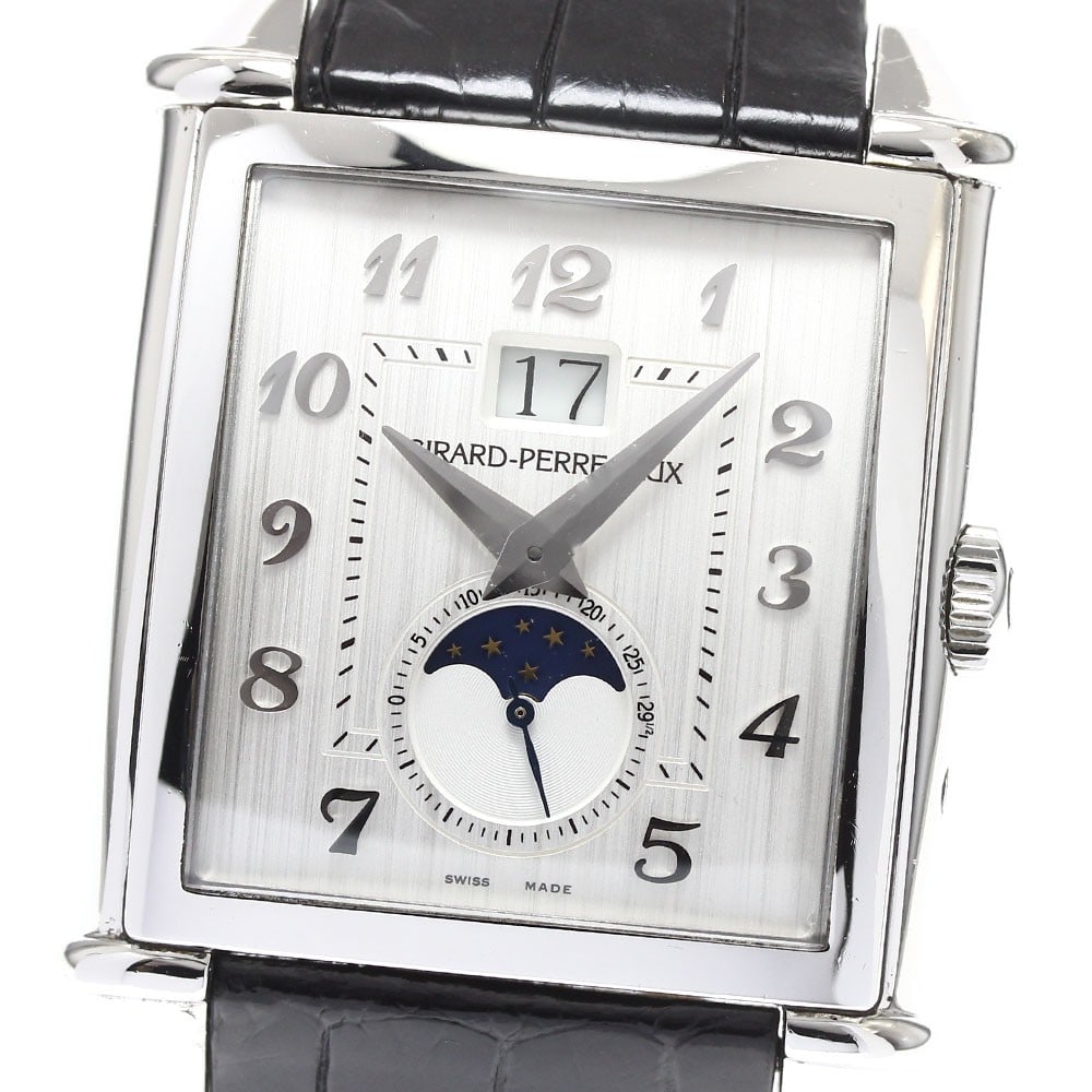 Girard Perregaux Vintage 1945 XXL Moon Phase Date Automatic Watch