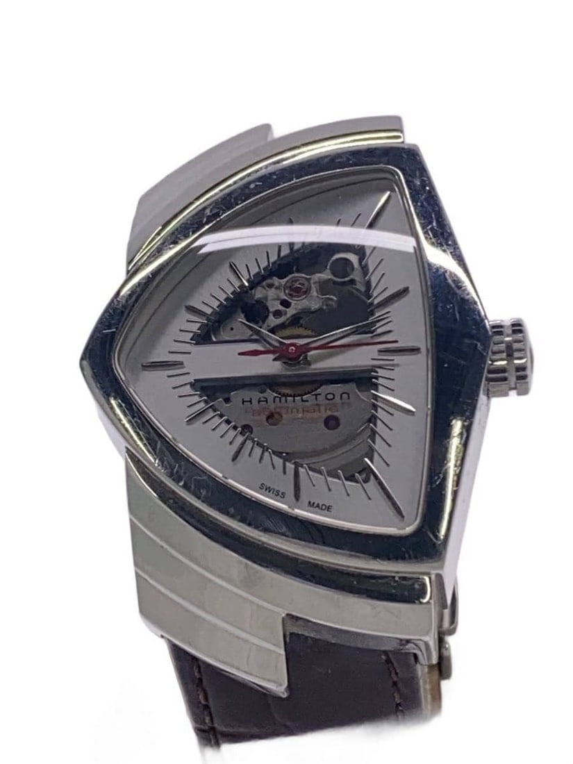 Hamilton Ventura Leather Men's Wristwatch H245150 (1 of 5)