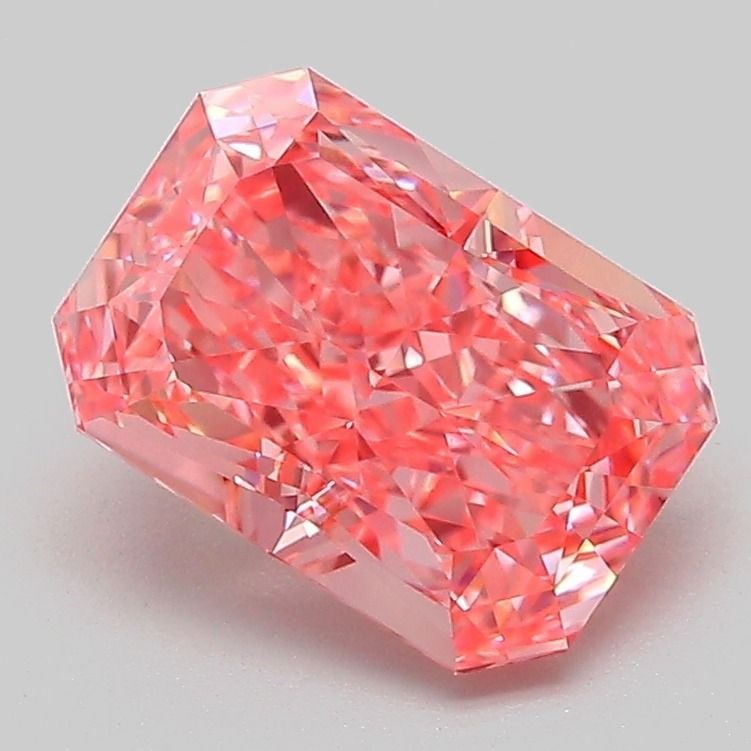 Loose Diamond - RADIANT 2.03ct Fancy Vivid Pink VS1