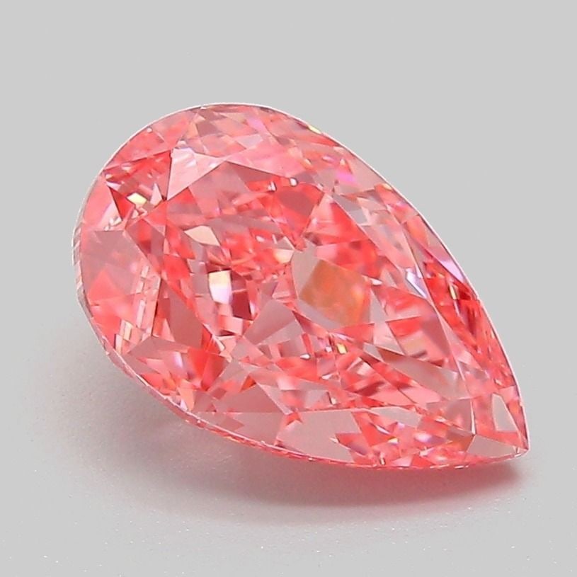 Loose Diamond - PEAR 2.04ct Fancy Vivid Pink VVS2