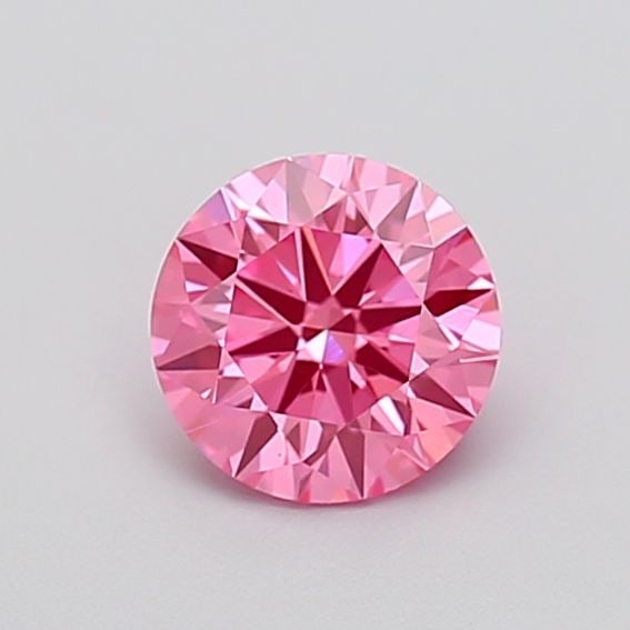 Ideal Loose Diamond - ROUND 1.06ct Fancy Vivid Pink VS1