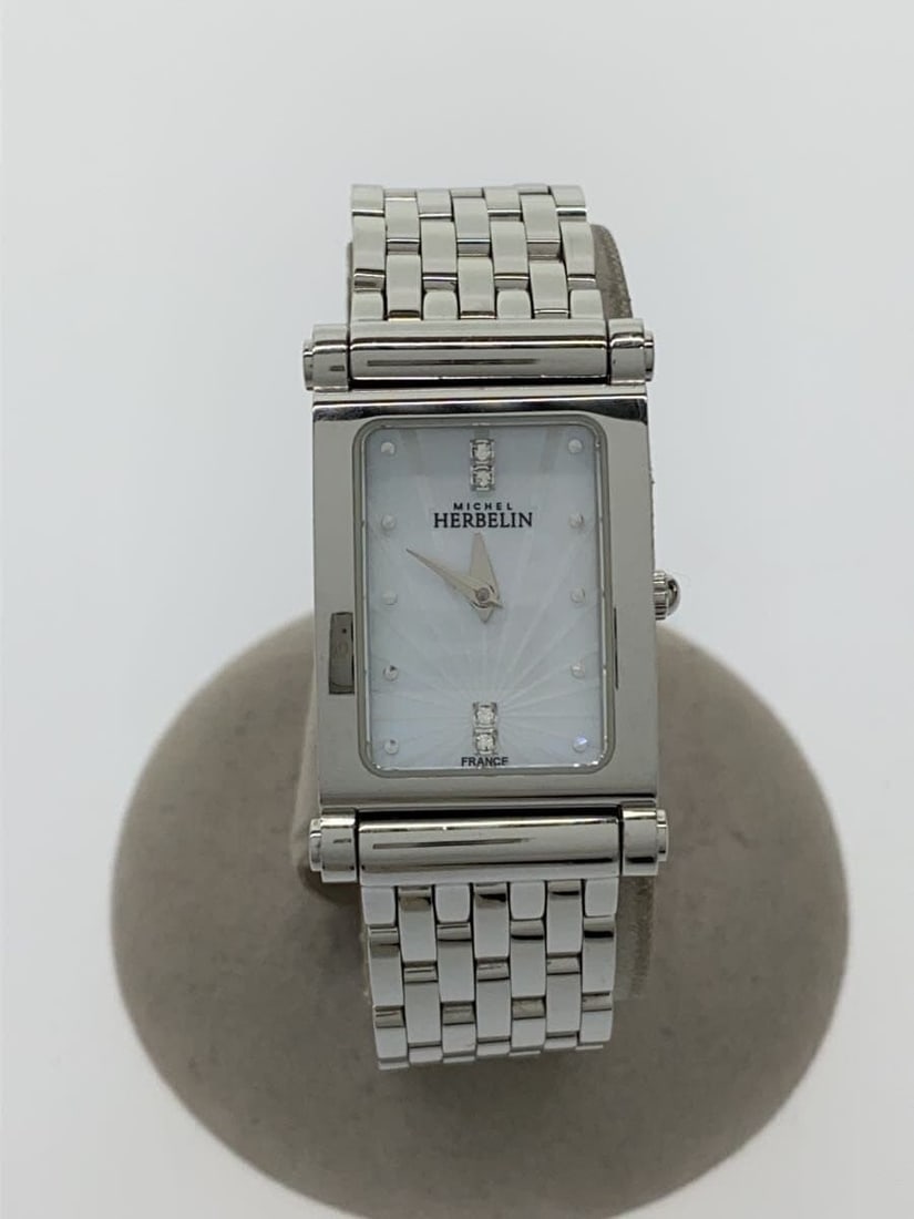 Michel Herbelin Antares Silver Stainless Steel Women's Wristwatch